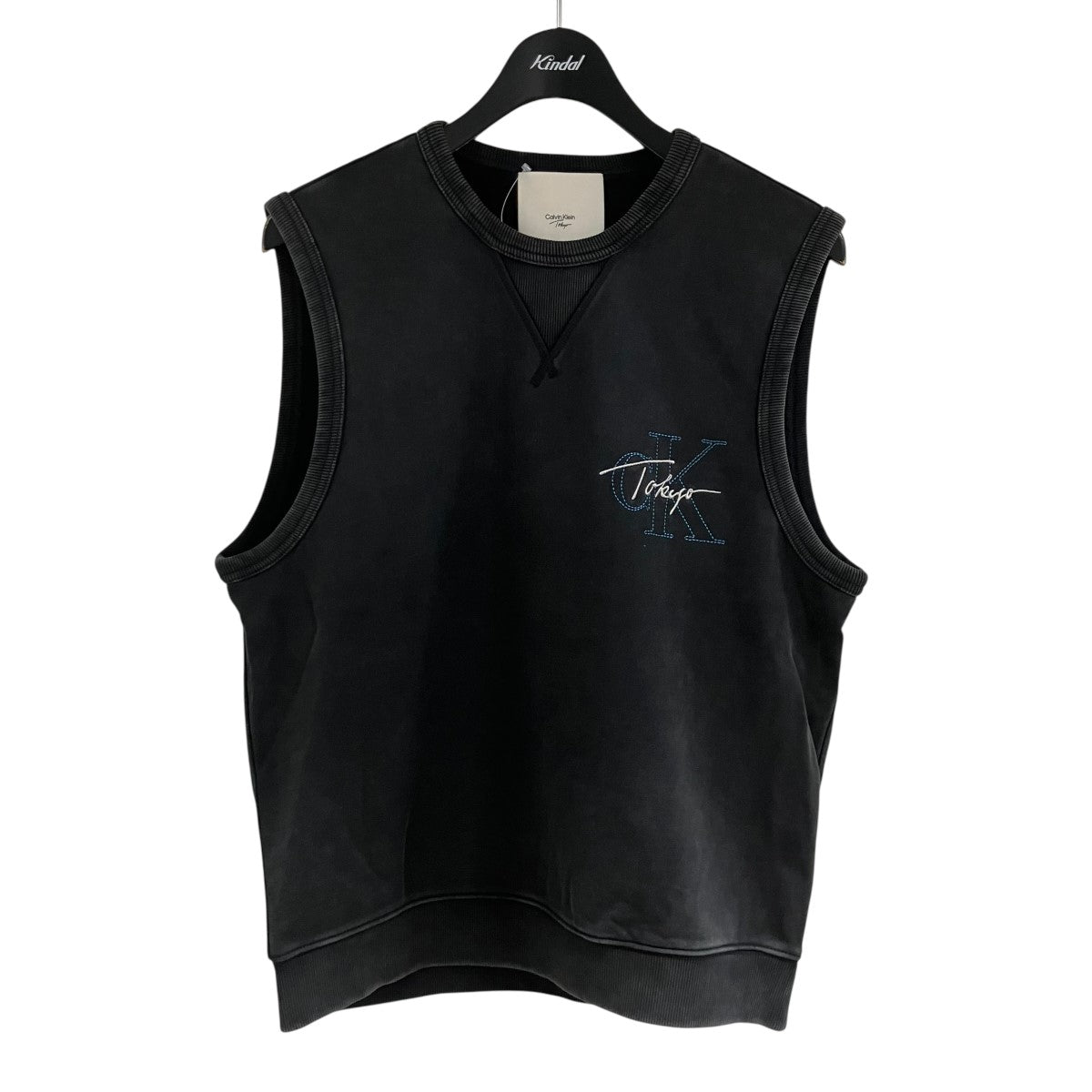 Calvin Klein スウェットベスト 古着・中古-1枚目のアイテム画像
