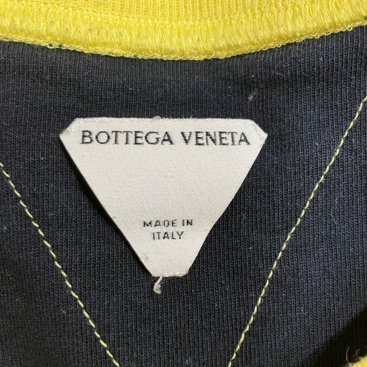 BOTTEGA VENETA ダブルレイヤーコットンジャージー Tシャツ 古着・中古-7枚目のアイテム画像