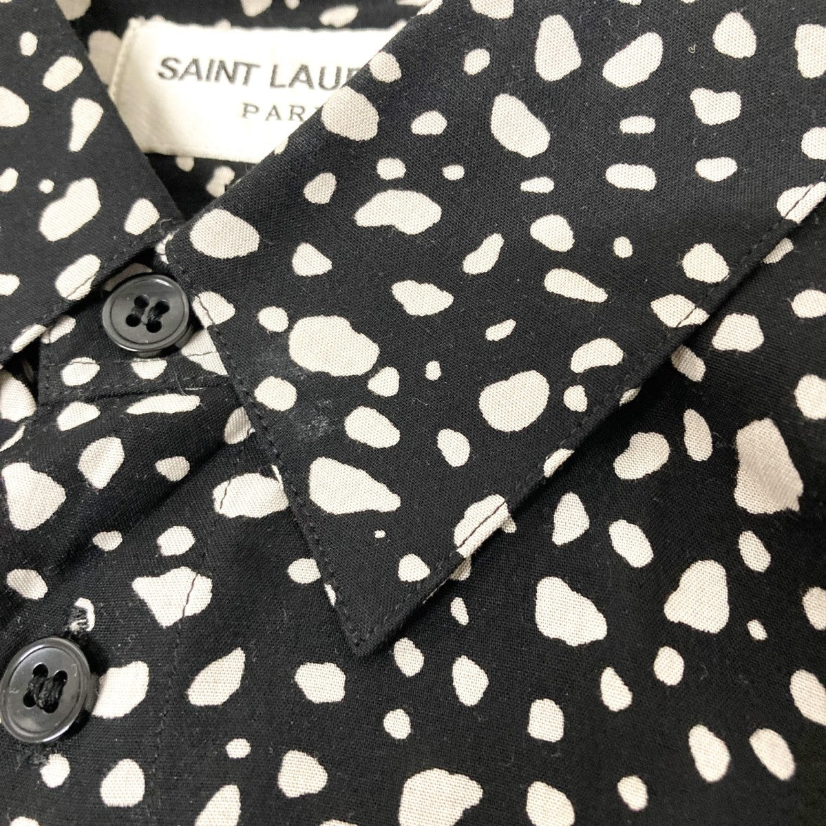 Saint Laurent Paris(サンローランパリ) 20SS総柄レーヨンシャツ520149