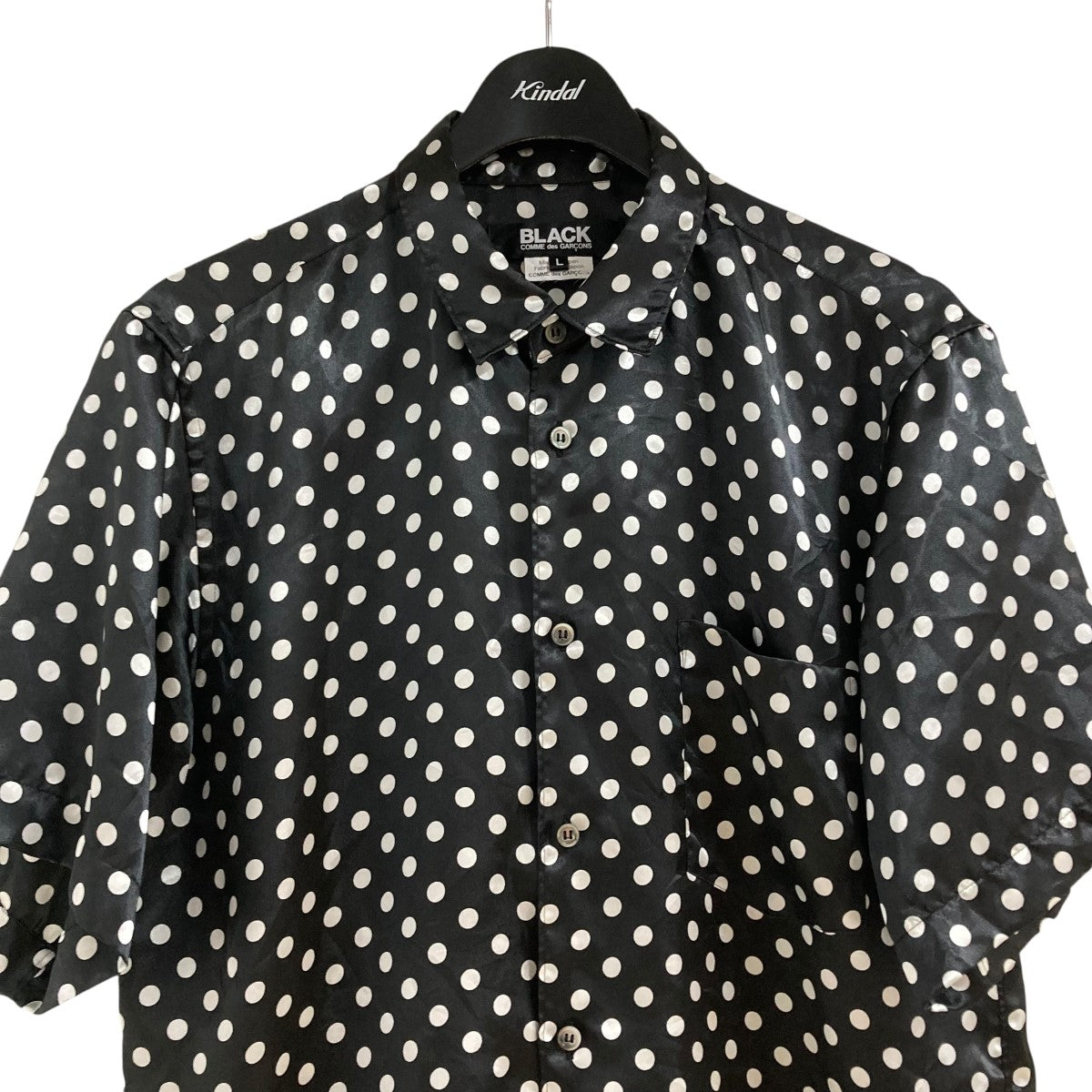 BLACK COMME des GARCONS(ブラックコムデギャルソン) ドットシャツ 1K
