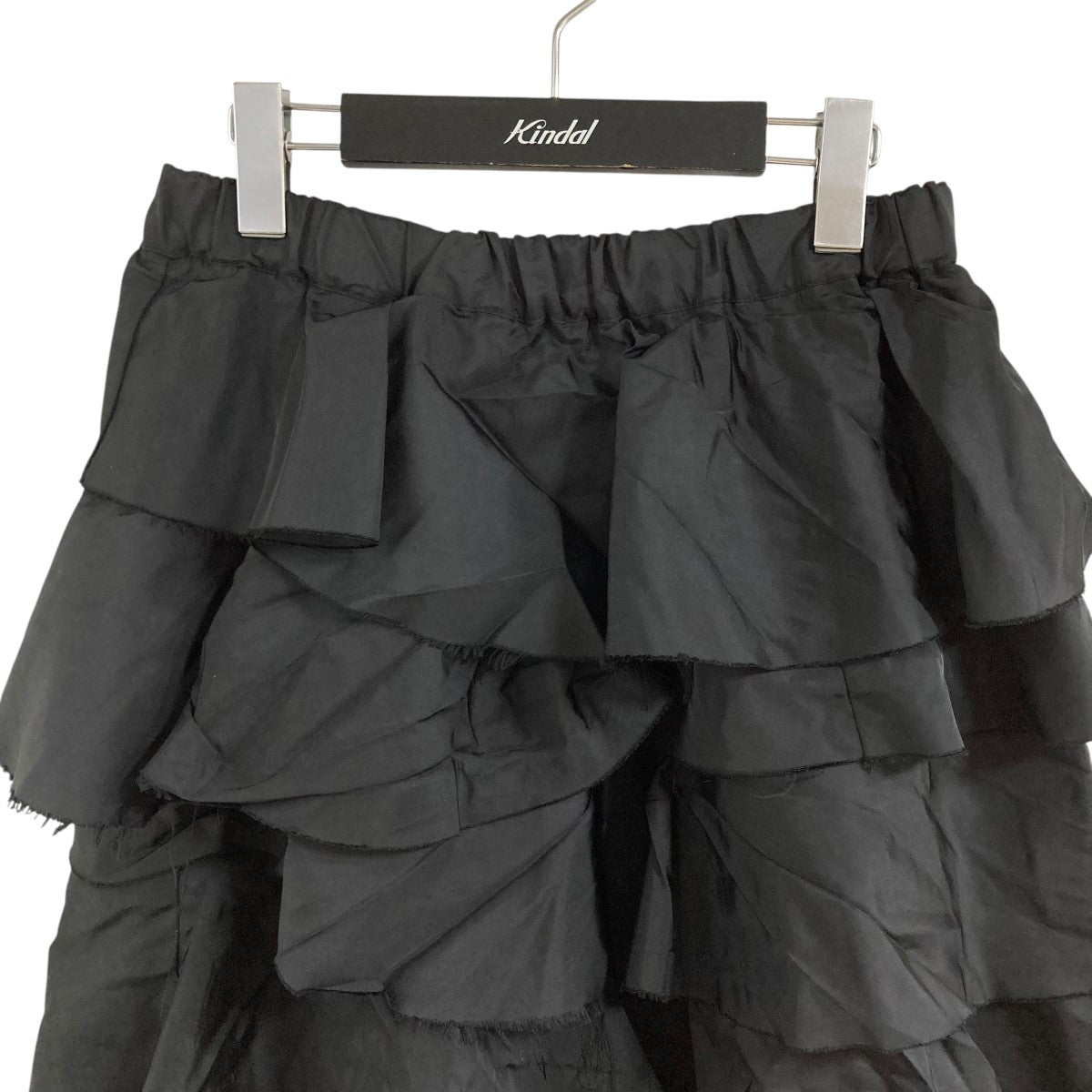 希少　BLACK COMME des GARÇONS フリルスカート　膝丈 希少 BLACK COMME des GARÇONS フリルスカート 膝丈