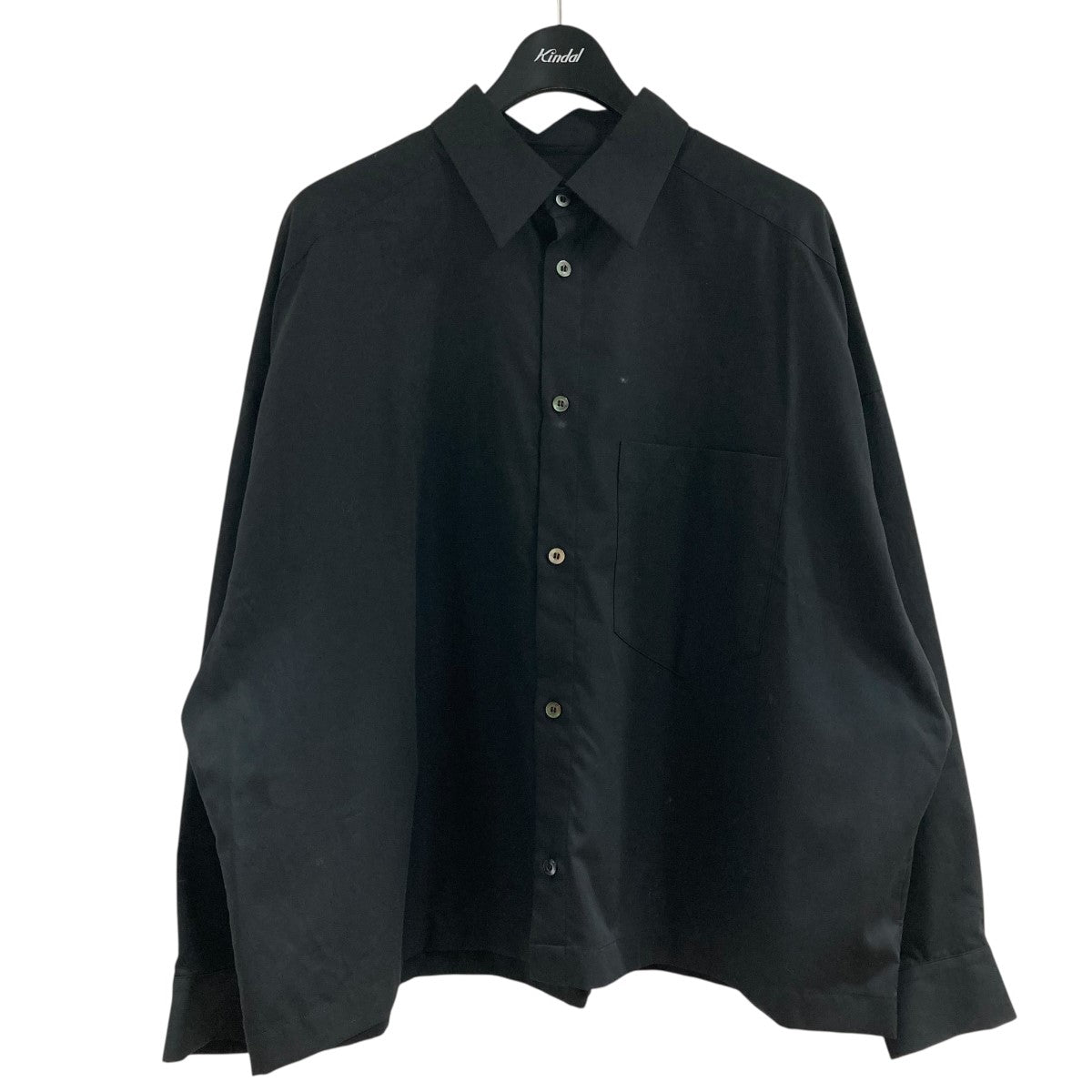 UJOH ウジョー フルオープンシャツ サイズ4 ブラック 24SS UJOH ウジョー フルオープンシャツ サイズ4 ブラック 24SS UJOH