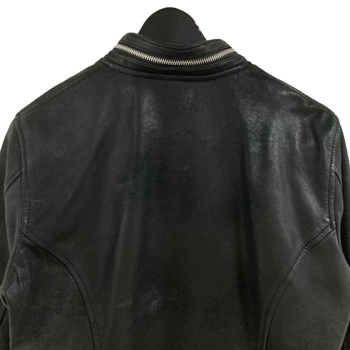 14th Addiction(14th アディクション) クロスジップレザージャケット