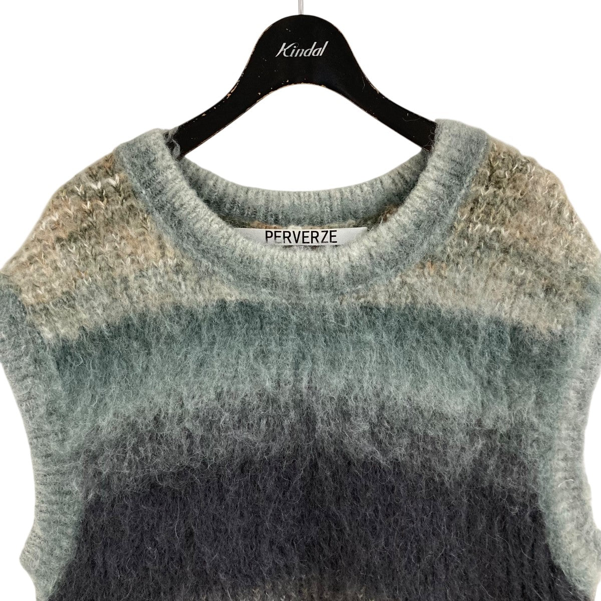 PERVERZE パーバーズ モヘアニットベスト PERVERZE(パーバーズ) ニットベスト 0123030531 グレー サイズ Free