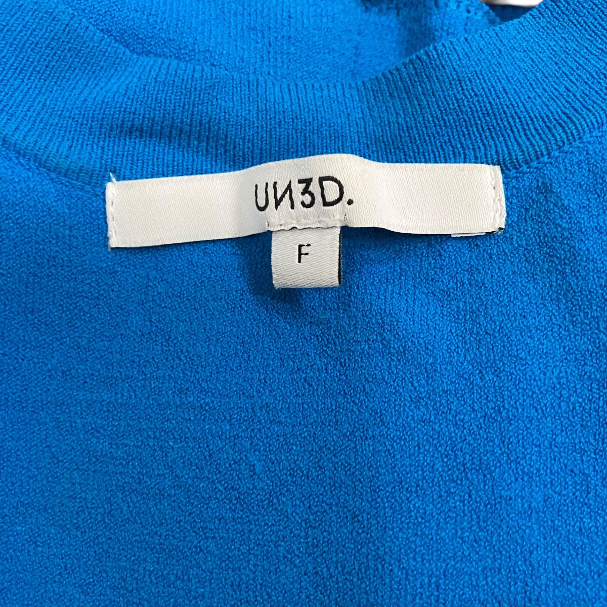 UN3D． リブタンクトップ 古着・中古-6枚目のアイテム画像