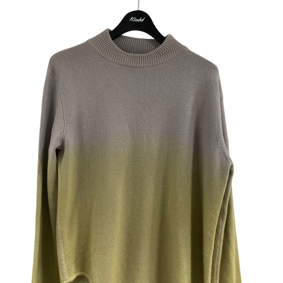 RICK OWENS×MONCLER グラデーションニット 古着・中古-2枚目のアイテム画像