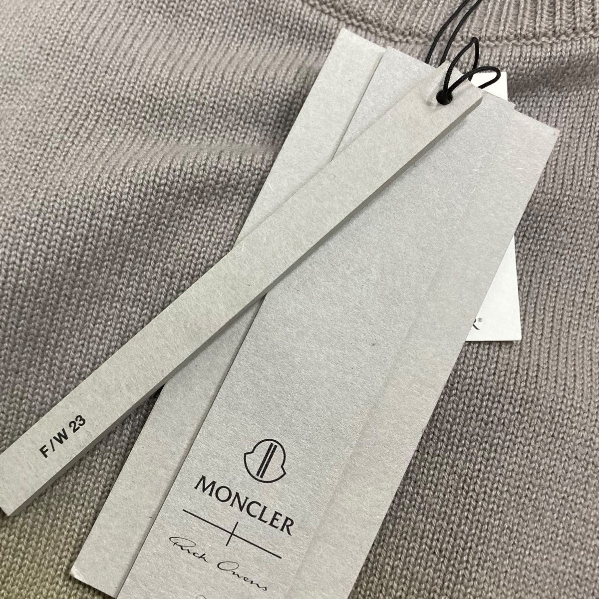 RICK OWENS×MONCLER グラデーションニット 古着・中古-7枚目のアイテム画像