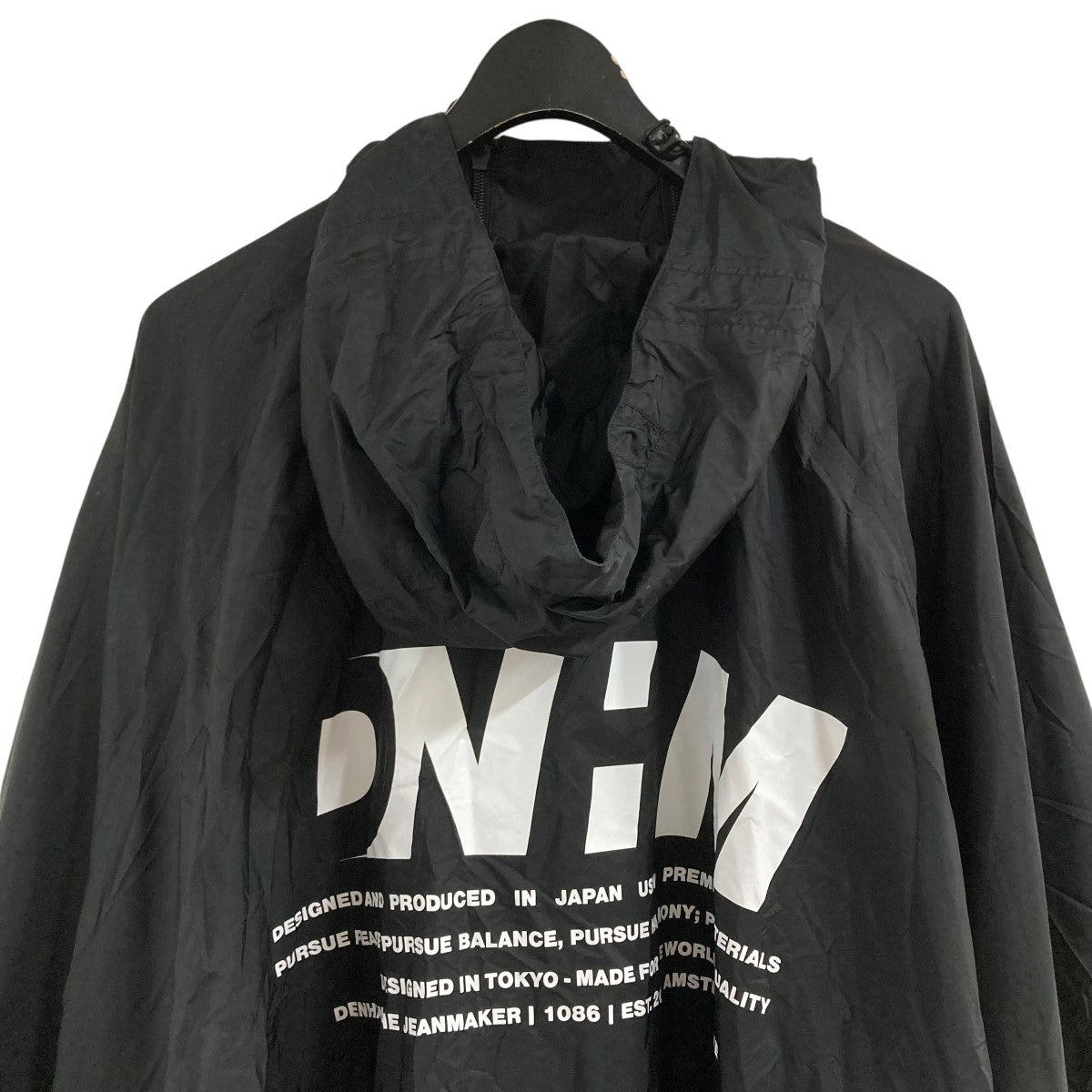 DENHAM ブラック ナイロンジャケット CORDURA NYLON JACKET アイテム詳細｜DENHAM（デンハム）日本