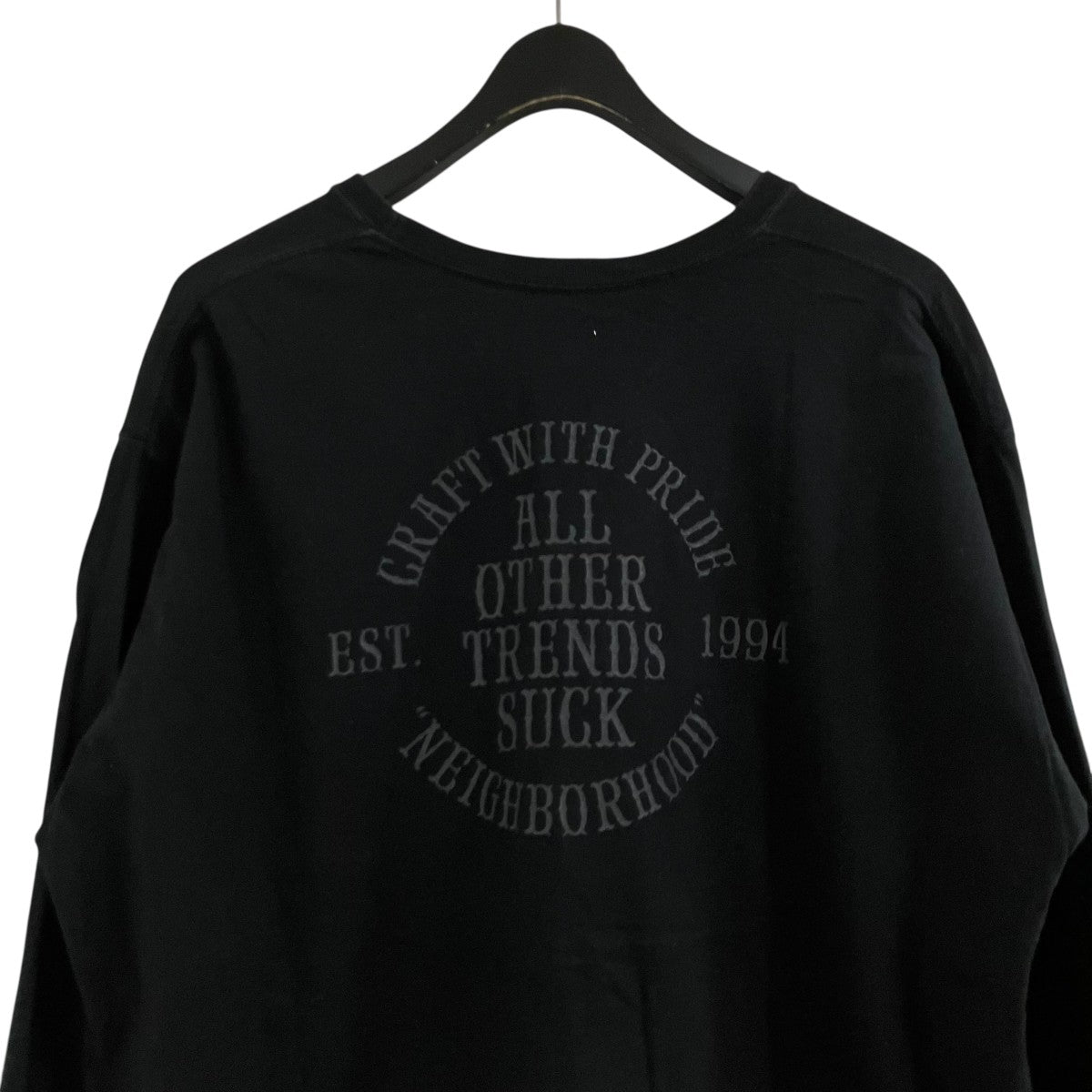 NEIGHBORHOOD プリントロングカットソー 古着・中古-4枚目のアイテム画像