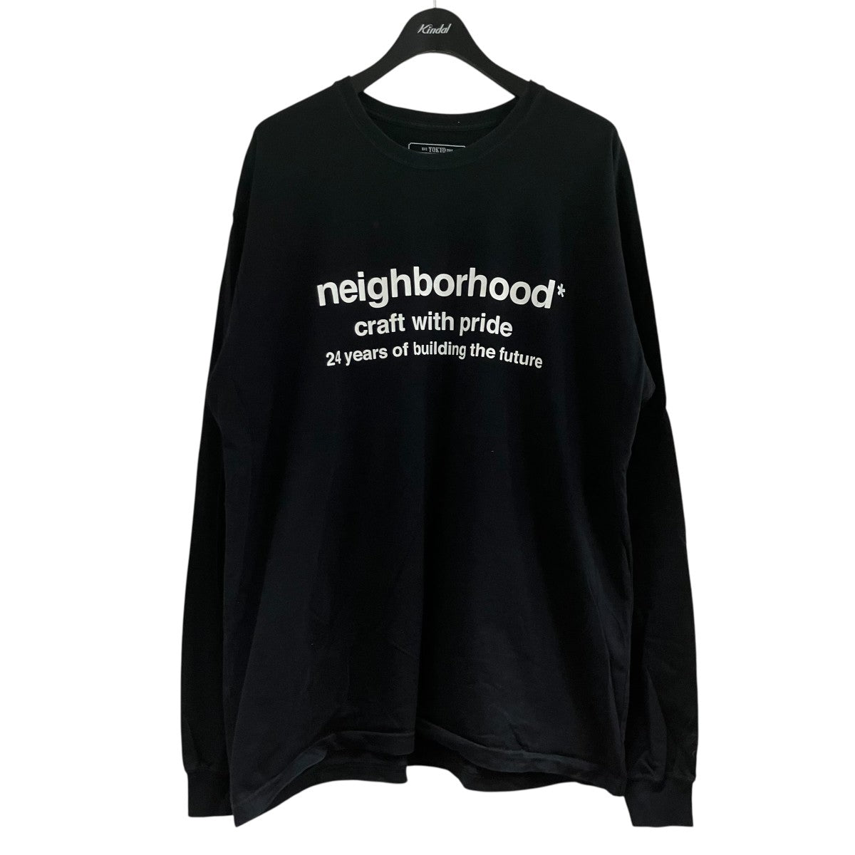 NEIGHBORHOOD(ネイバーフッド) プリントロングカットソー ブラック
