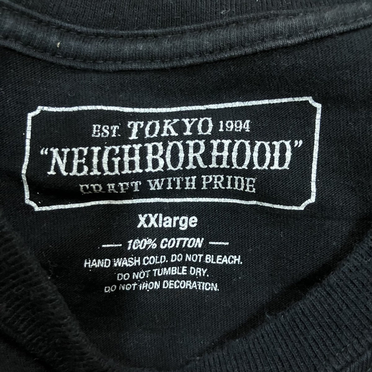 NEIGHBORHOOD プリントロングカットソー 古着・中古-5枚目のアイテム画像