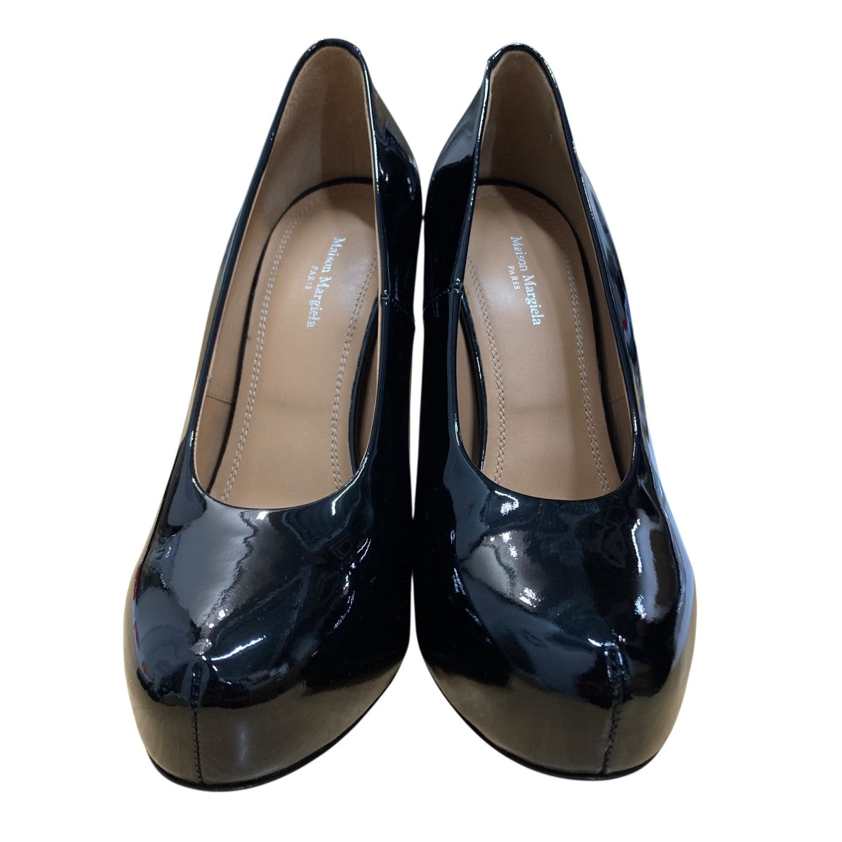 Maison Margielaメゾンマルジェラ　パンプス未使用 Maison Margiela(メゾンマルジェラ) レザースケッチパンプス
