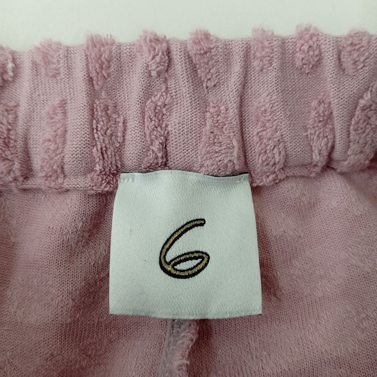 6(ROKU) BEAUTY＆YOUTH パイルジャガードイージーパンツ8614-241-0585 古着・中古-3枚目のアイテム画像