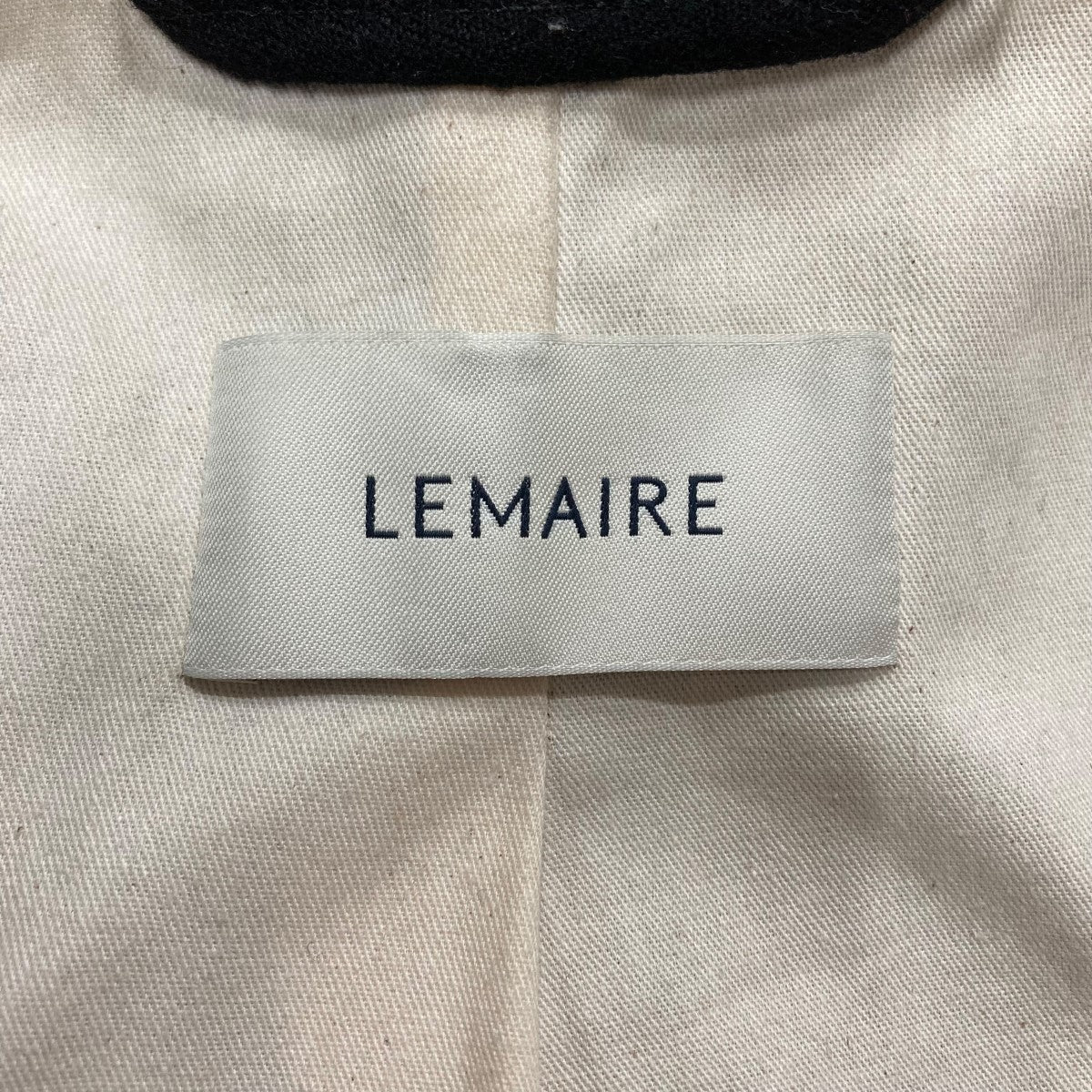LEMAIRE(ルメール) ショートマキシコート CO1069 LF608 ブラック
