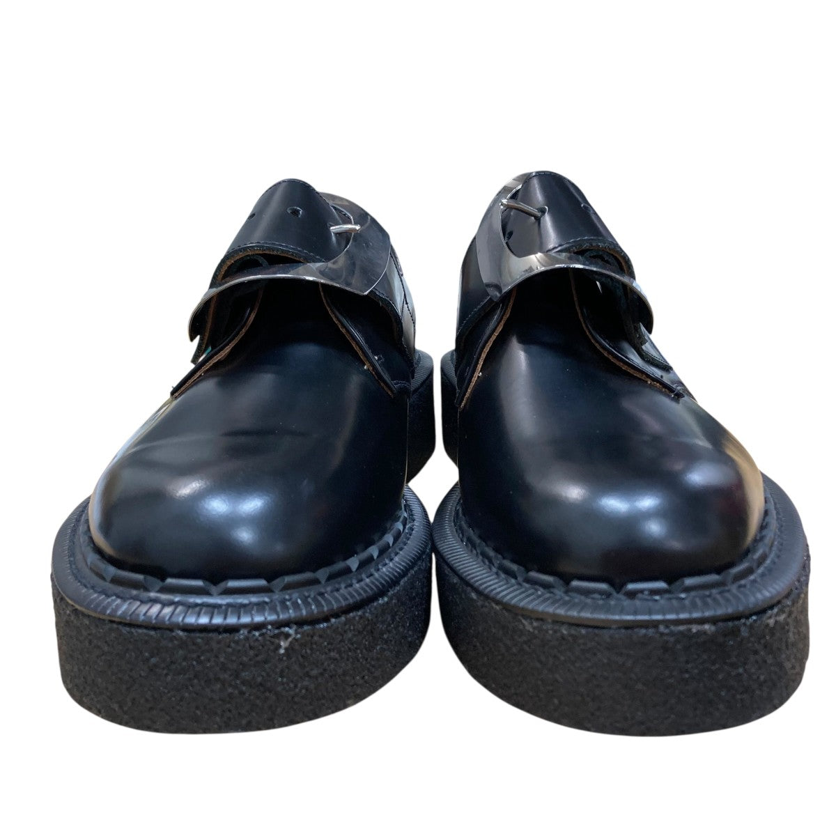 ⭐️極美品⭐️　コムデギャルソン　ドレスシューズ　チェック　Uチップ　レザー ⭐️極美品⭐️ コムデギャルソン ドレスシューズ チェック U