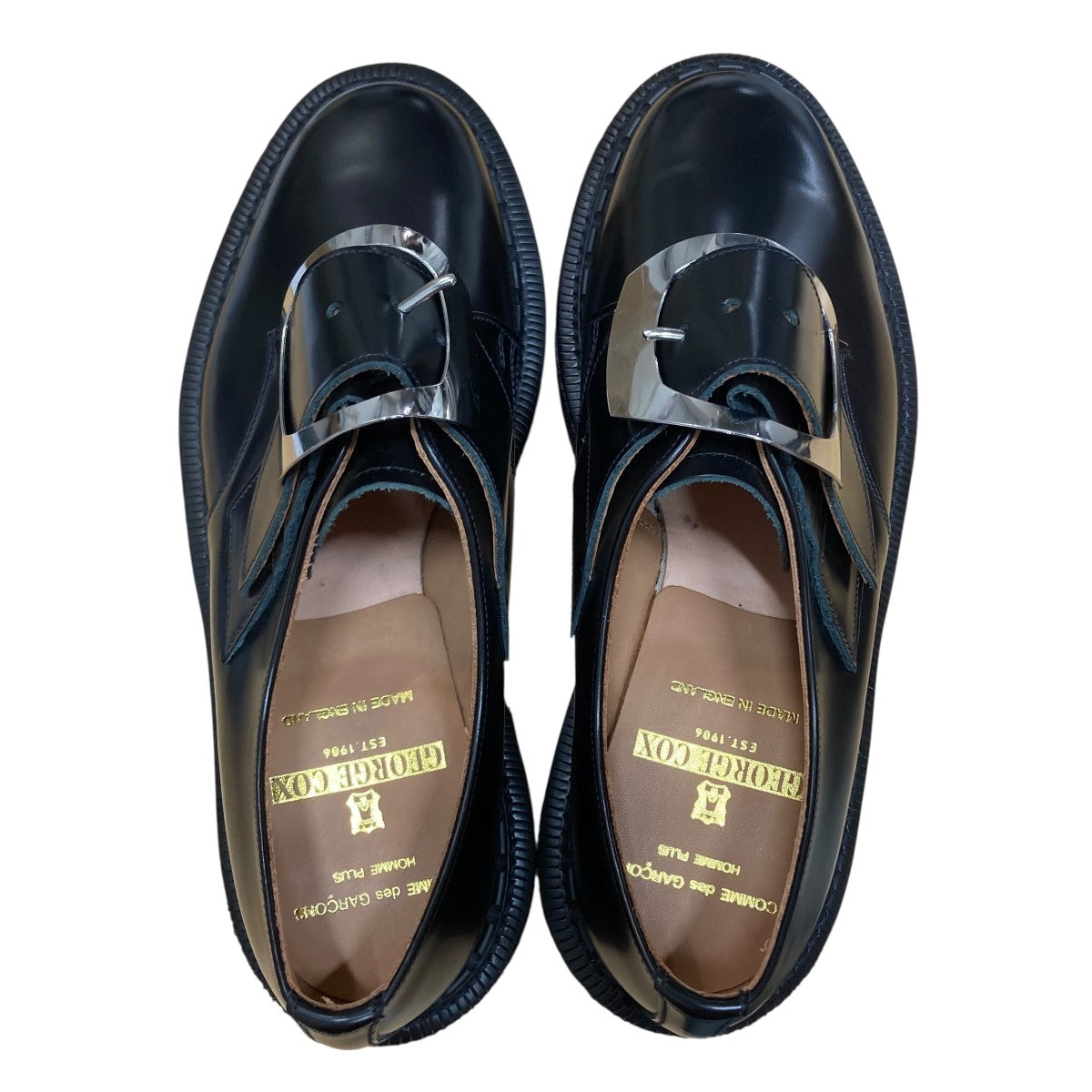 COMME des GARCONS HOMME PLUS×GEORGE COX モンクストラップ