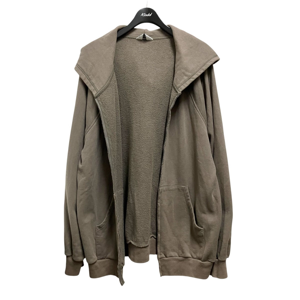 Big sweat parkaジップレスパーカーUS1239