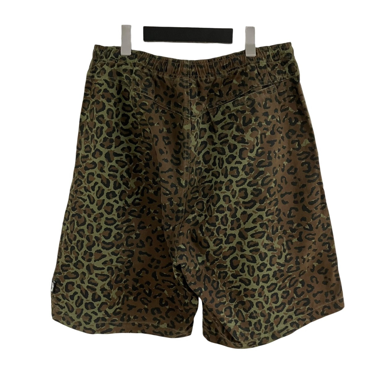 STUSSY(ステューシー) レオパードショーツ 112233 カーキ×ブラック