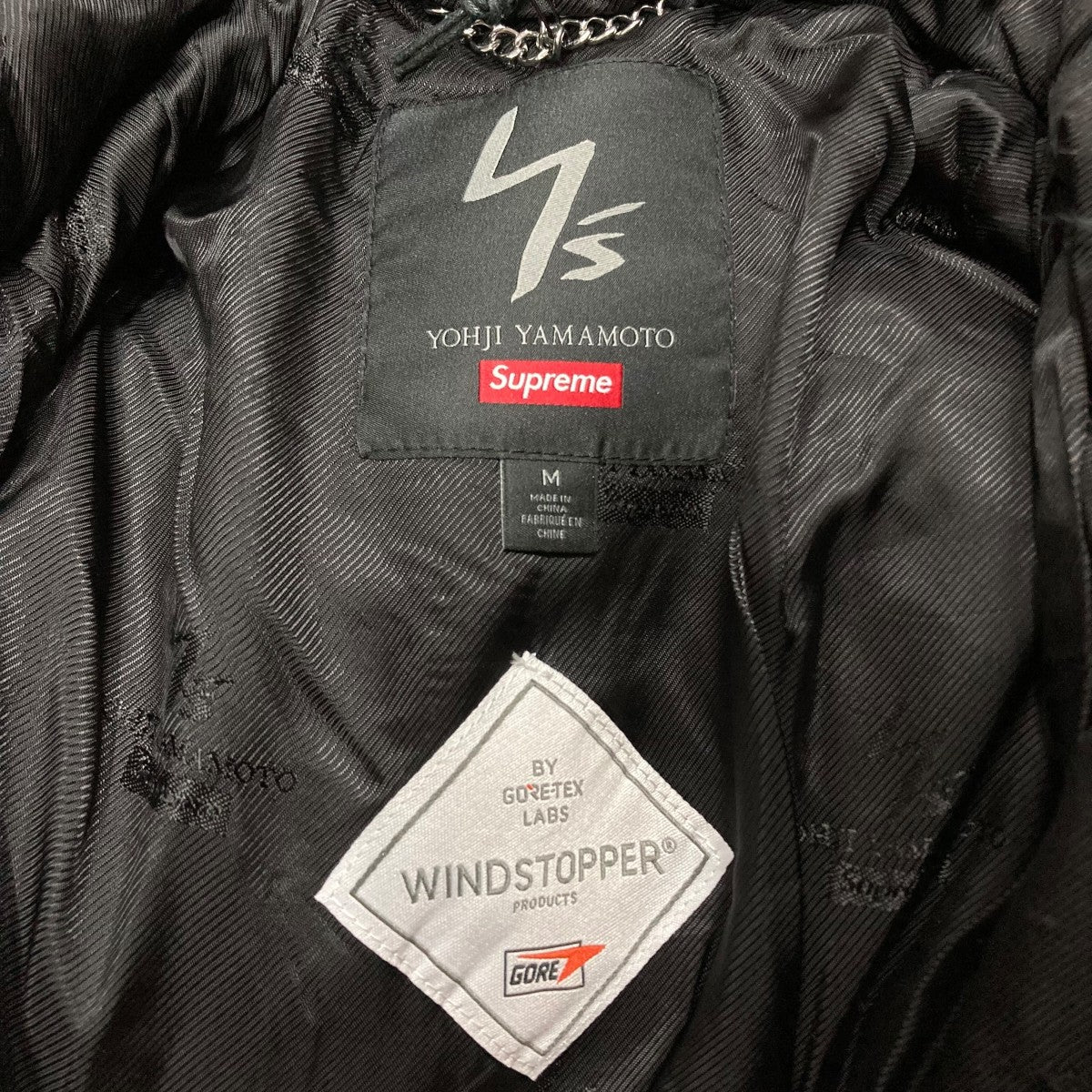 Supreme×Y's フェイクファージャケット ブラック サイズ M｜【公式