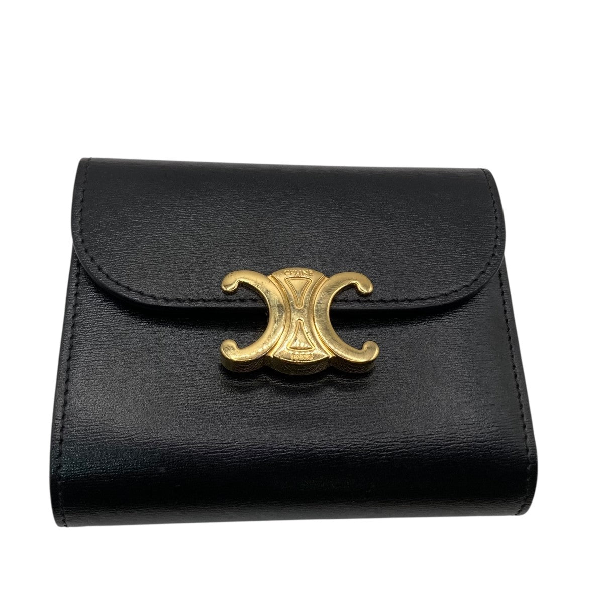 CELINE(セリーヌ) トリオンフスモールフラップウォレット U-AT-4234