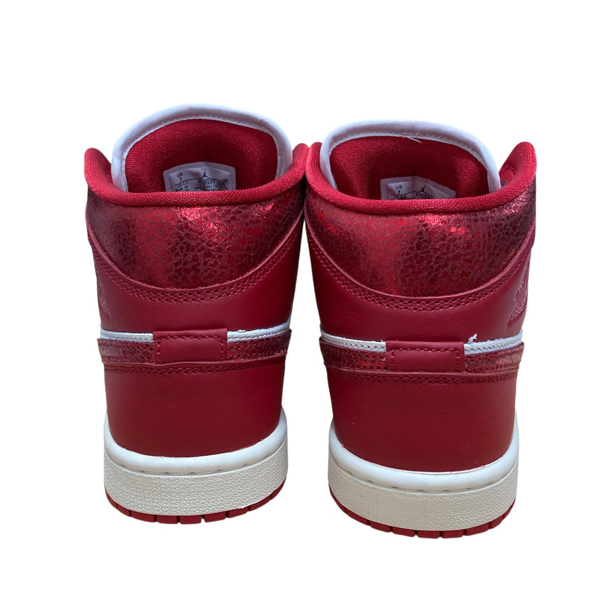 NIKE(ナイキ) ハイカットスニーカー HJ9337 106 レッド サイズ 24.0cm