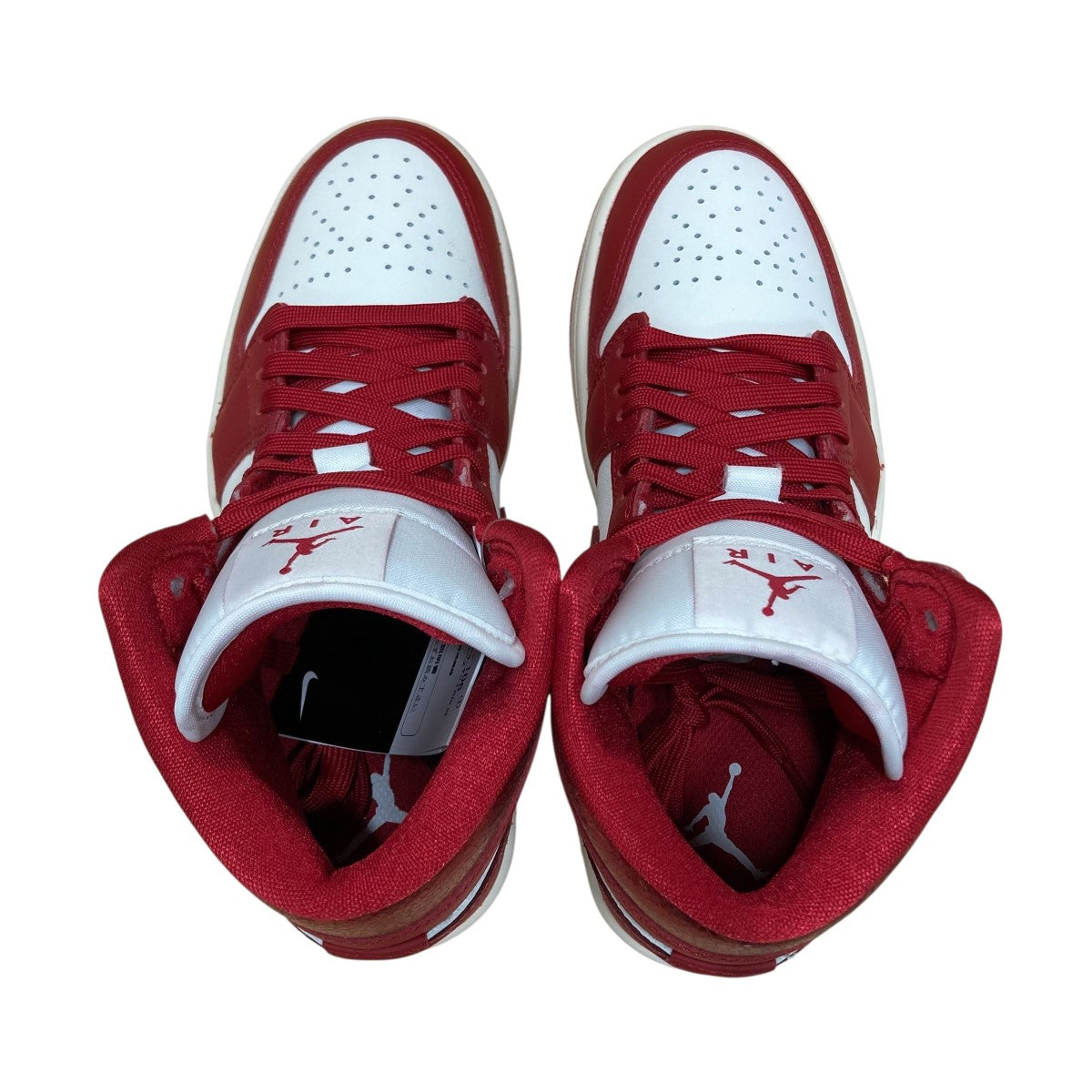 NIKE(ナイキ) ハイカットスニーカー HJ9337 106 レッド サイズ