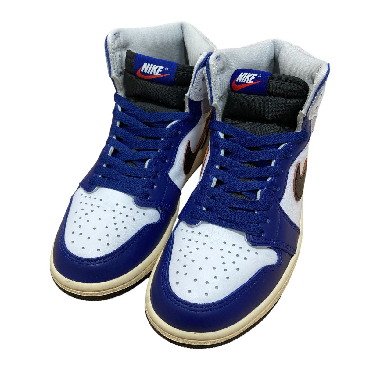 NIKE(ナイキ) ハイカットスニーカー DZ5485 100 ブルー×ホワイト