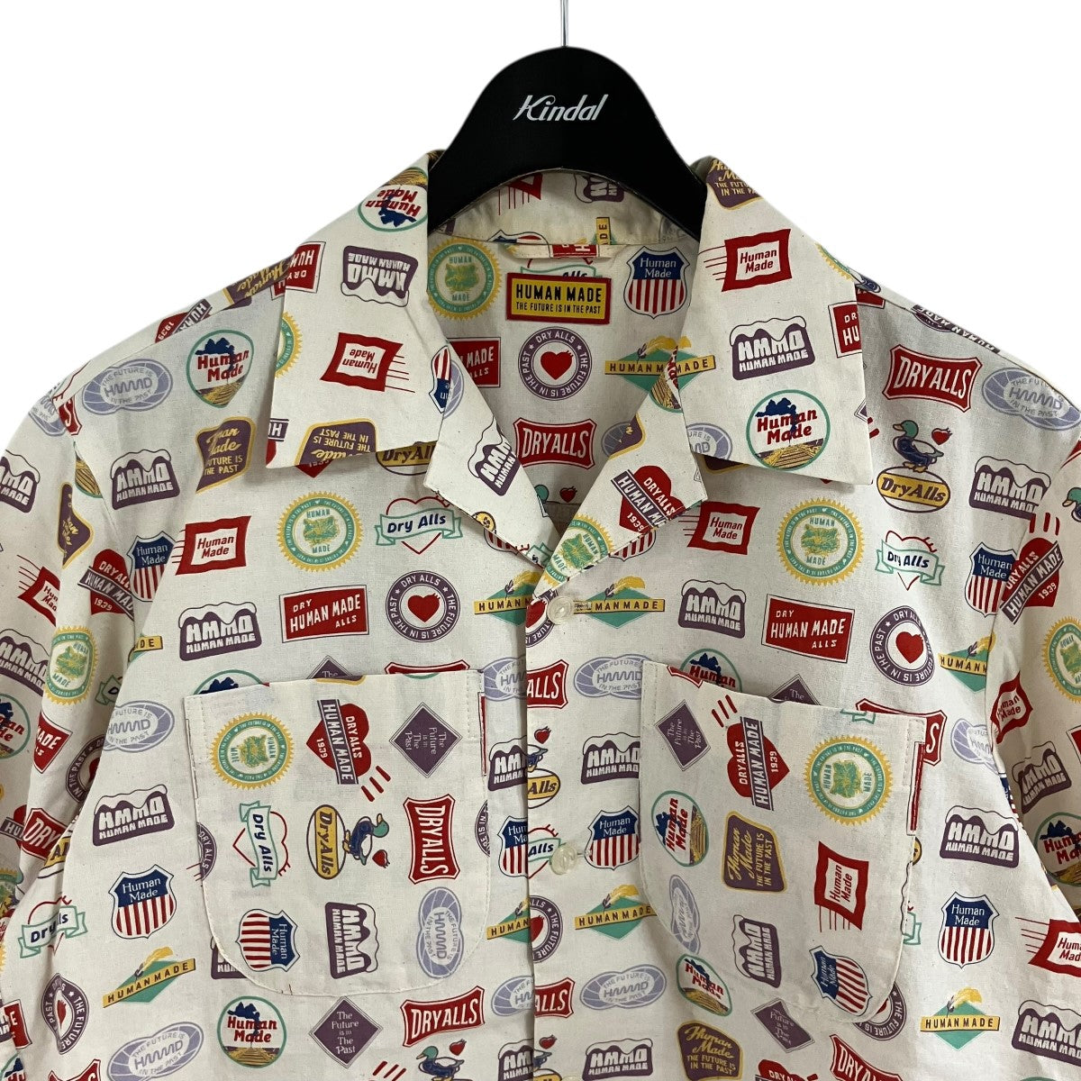 HUMAN MADE 総柄半袖シャツ 古着・中古-2枚目のアイテム画像