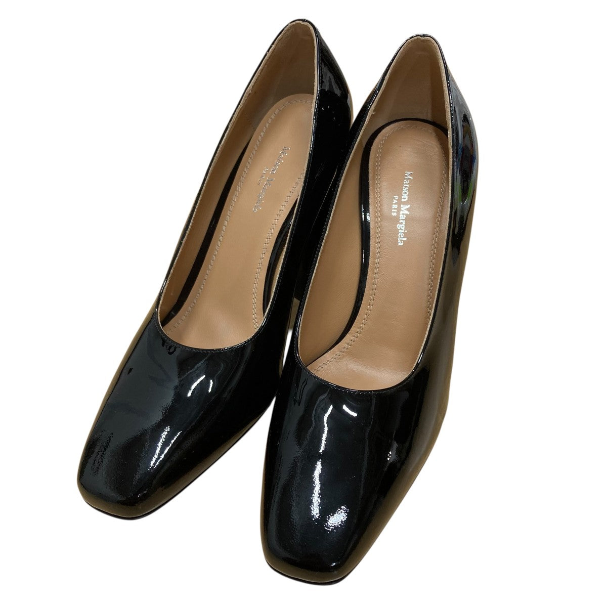 【お値下げ中】MM6 Maison Margiela スクエアトゥ ブーツ MM6 Maison Margiela Kids スクエアトゥ ブーツ | ブラック | FARFETCH JP