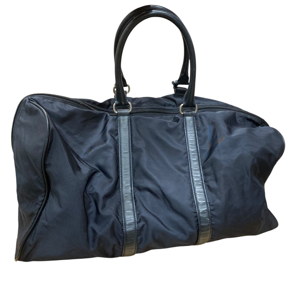 PRADA(プラダ) ナイロンボストンバッグ ネイビー サイズ -｜【公式