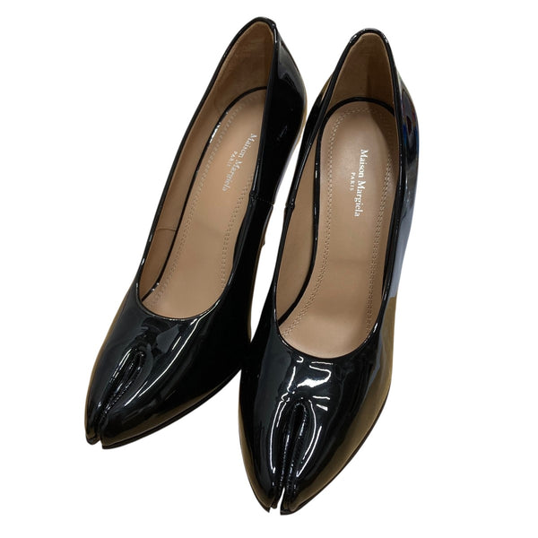 Maison Margiela(メゾンマルジェラ) 足袋レザーパンプス ブラック