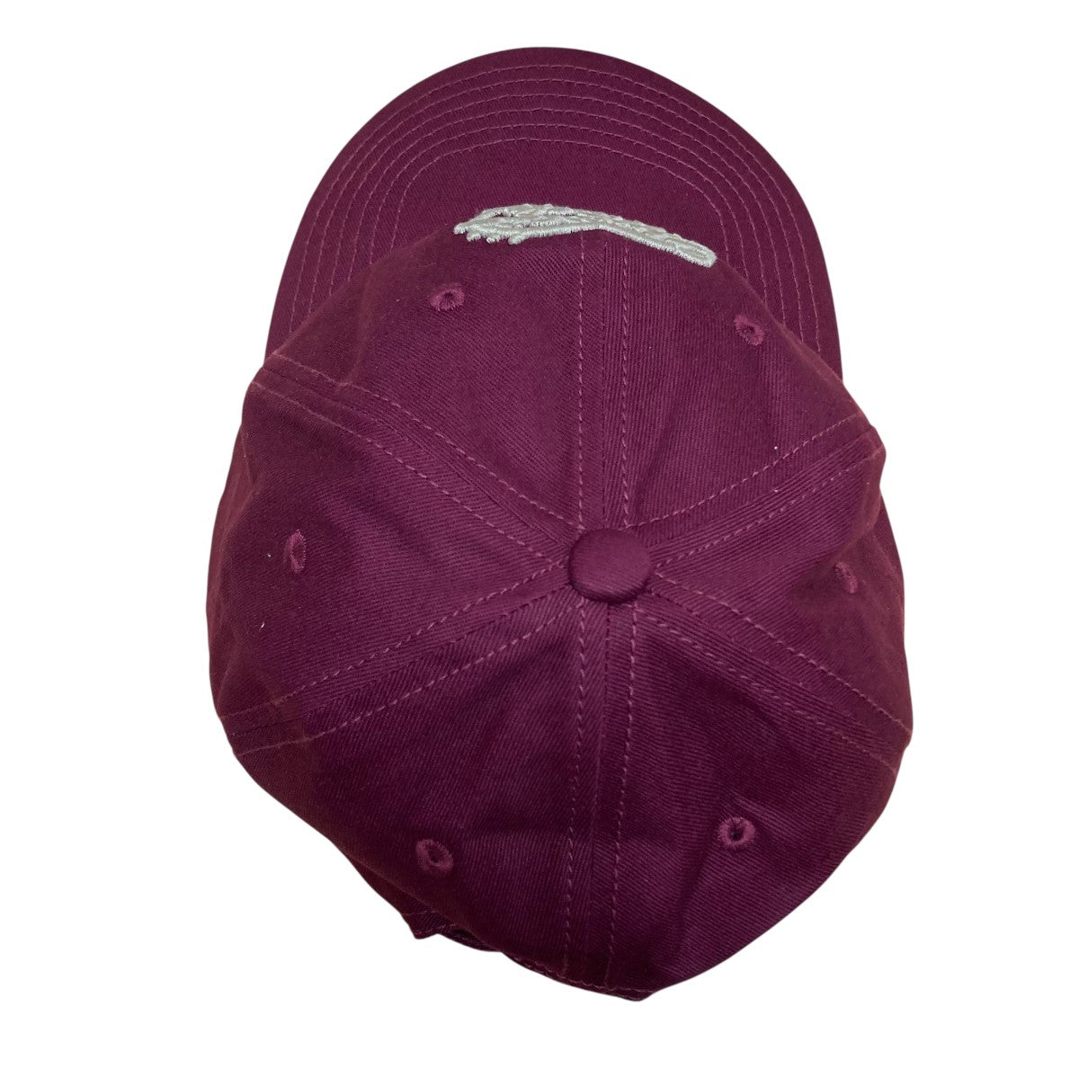 HUMAN MADE(ヒューマンメイド) ロゴ6パネルキャップ バーガンディー
