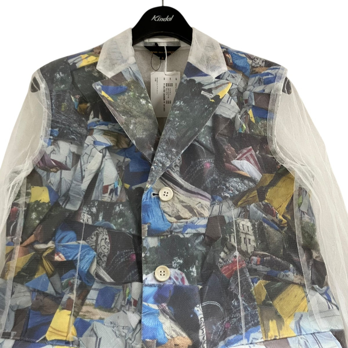 COMME des GARCONS シアーコート 古着・中古-2枚目のアイテム画像