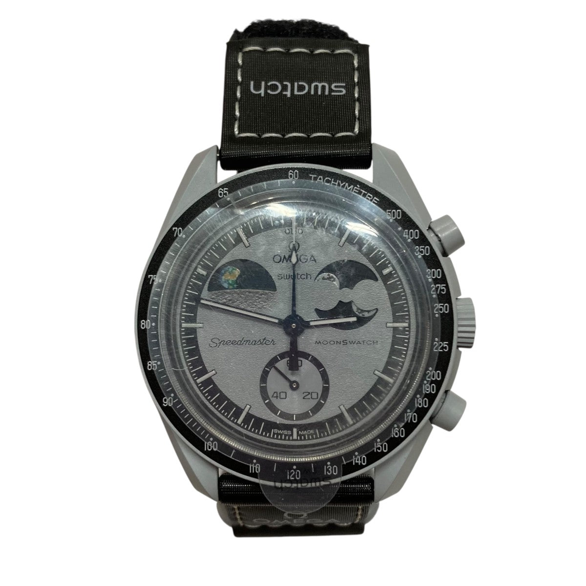 【値下げ】OMEGA スウォッチ　MISSION TO SATURN 中古品 楽天市場】OMEGA × SWATCH / オメガ スウォッチBIOCERAMIC