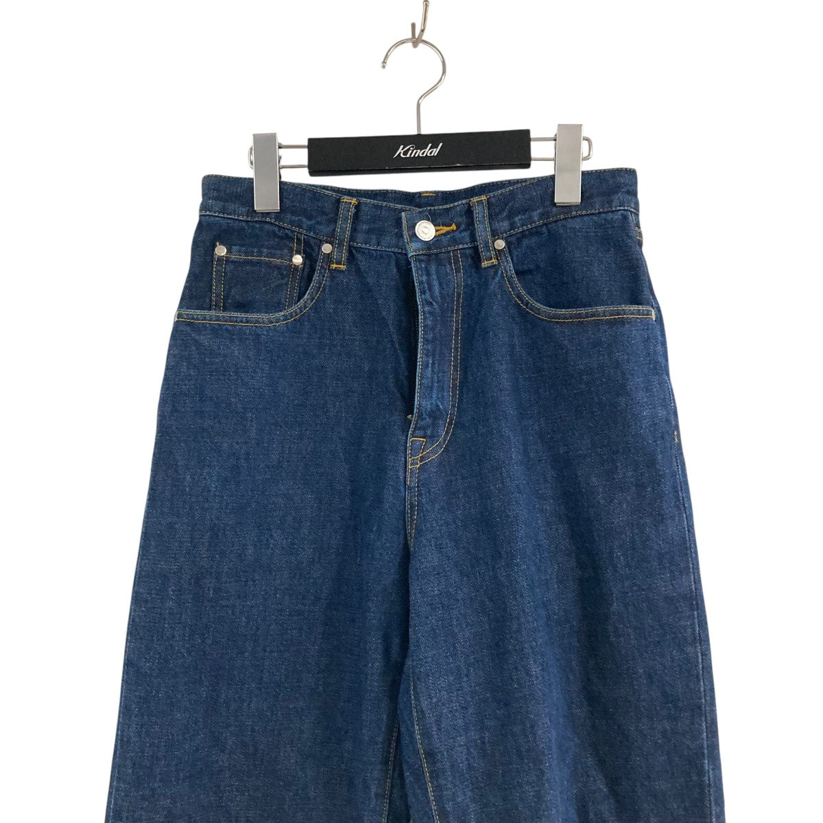 ダブルデニムパンツ