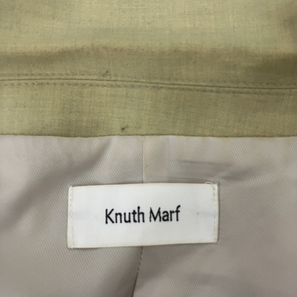 KNUTHMARF テーラードジャケットKM22SS02 古着・中古-3枚目のアイテム画像