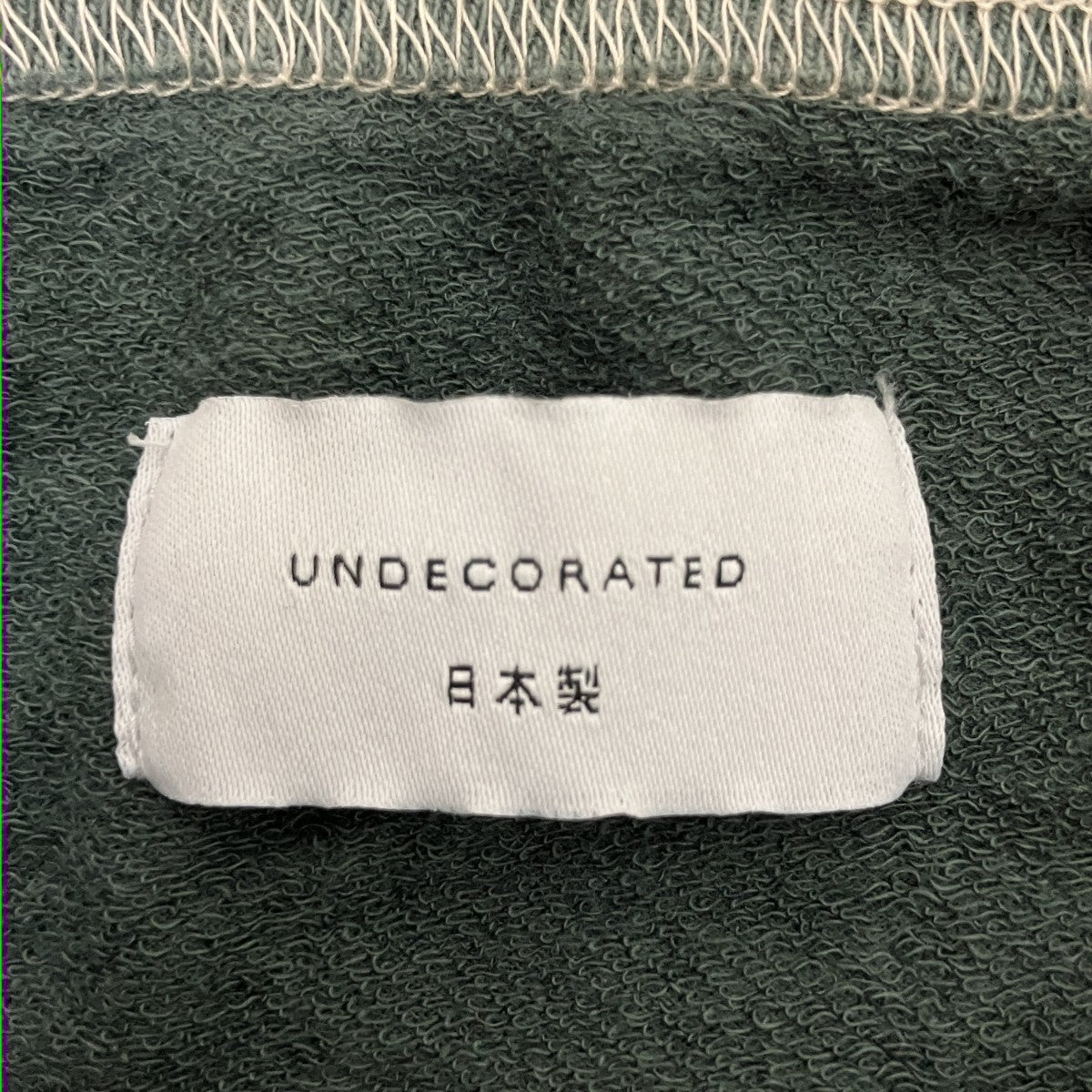 UNDECORATED 長袖シャツUD00012 古着・中古-3枚目のアイテム画像