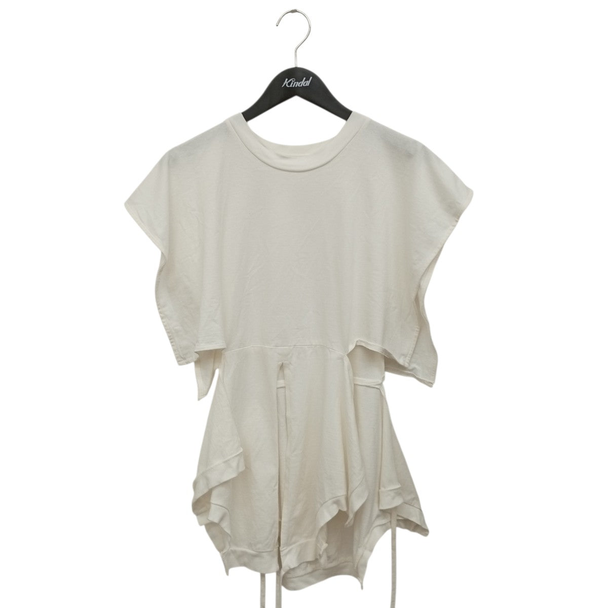 スリットクロスデザインTシャツトップスIs42503T