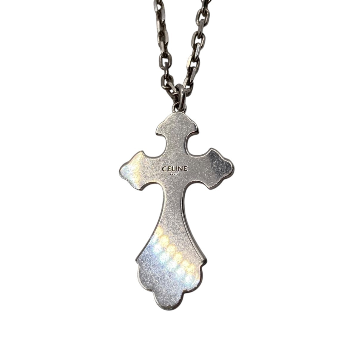 セリーヌ シルバー クロスモチーフ ネックレス CELINE(セリーヌ) クロスネックレス｜【公式】カインドオルオンライン