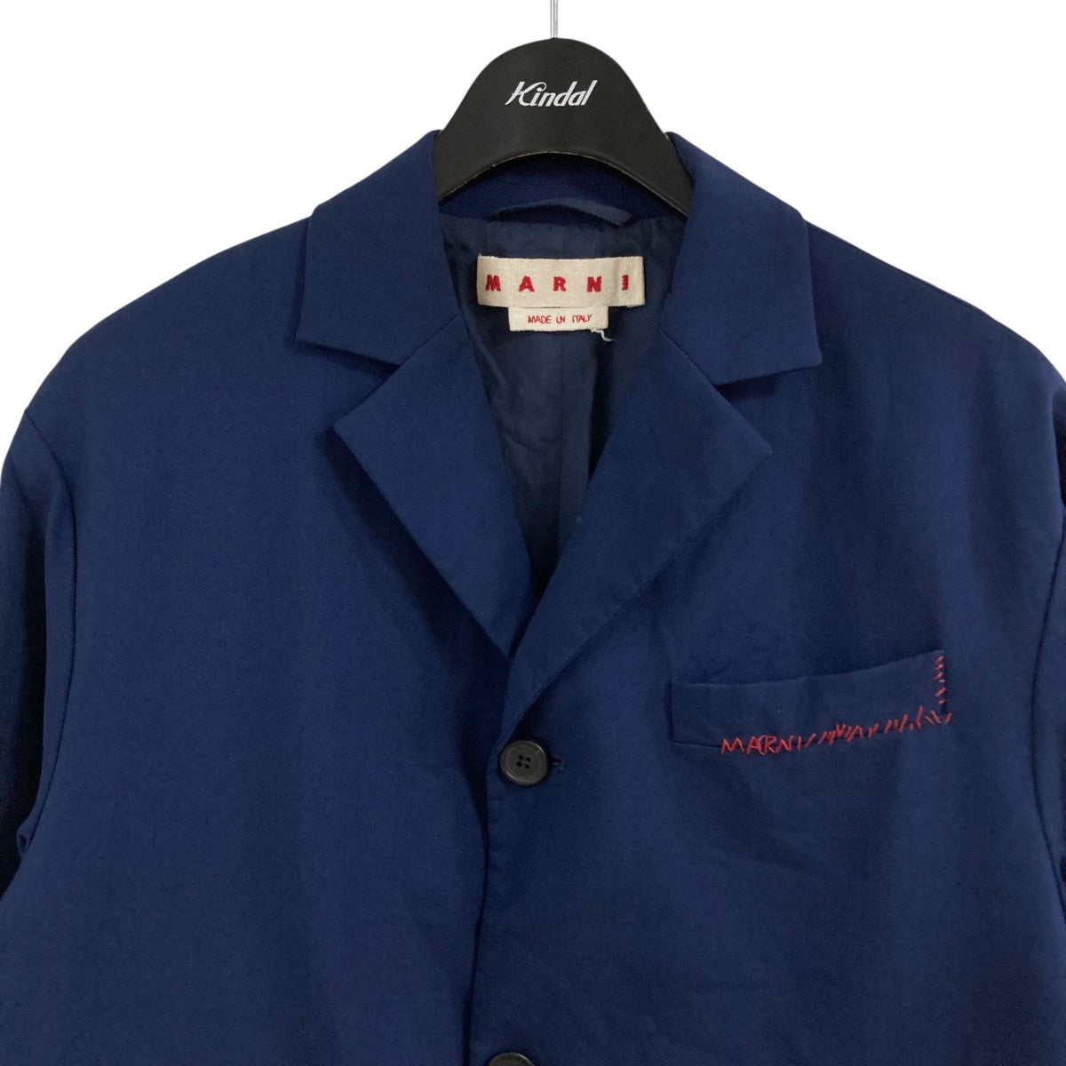 Marni チェスターコート ネイビー 48 マルニ Marni チェスターコート ネイビー 48 マルニ
