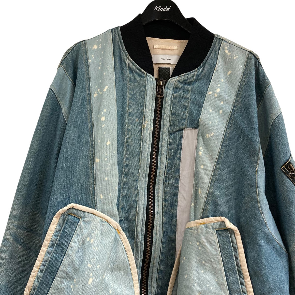 FACETASM(ファセッタズム) デニムボンバージャケット FNT-JK-U01