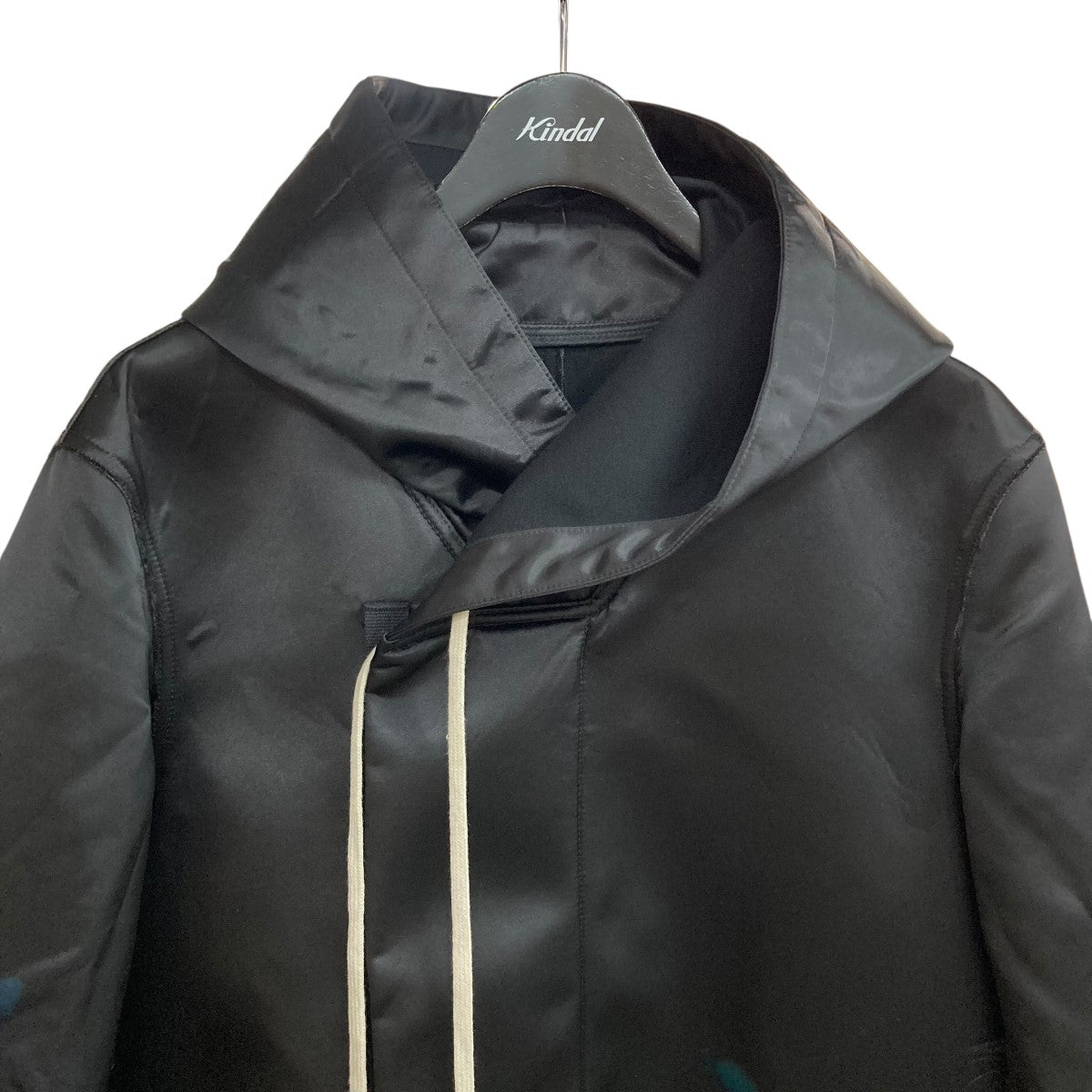 おたつ様　Rick Owens レザー切替ジップアップノーカラーコート おたつ様 Rick Owens レザー切替ジップアップノーカラーコート
