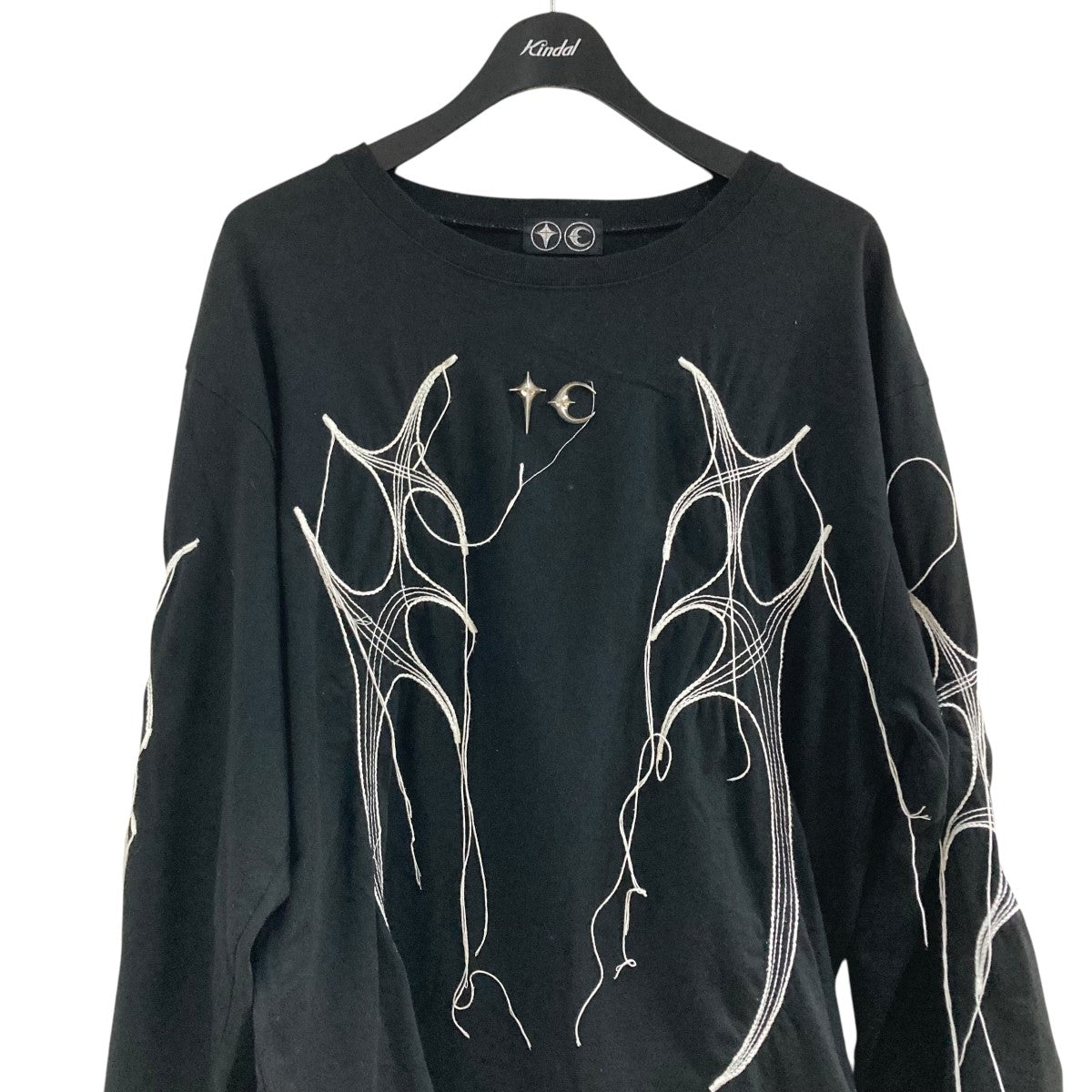 THUG CLUB(サグクラブ) Tシャツ TC24TS0102 ブラック サイズ 1