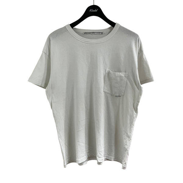 アレキサンダーワン ALEXANDER WANG(アレキサンダーワン) ポケットTシャツ ホワイト サイズ