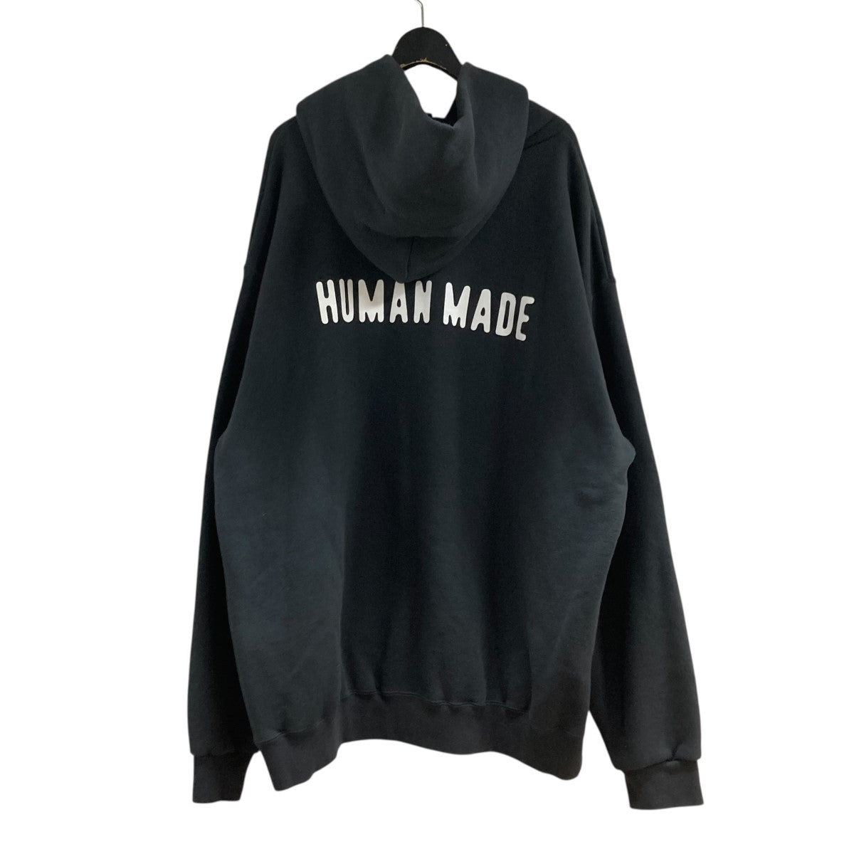 HUMAN MADE(ヒューマンメイド) ロゴパーカー ブラック サイズ XXL