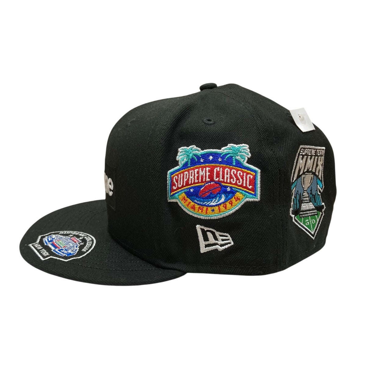 シュプリームキャップ2019ワッペン付きナイロン6パネルキャップ シュプリームキャップ2019ワッペン付きナイロン6パネルキャップ