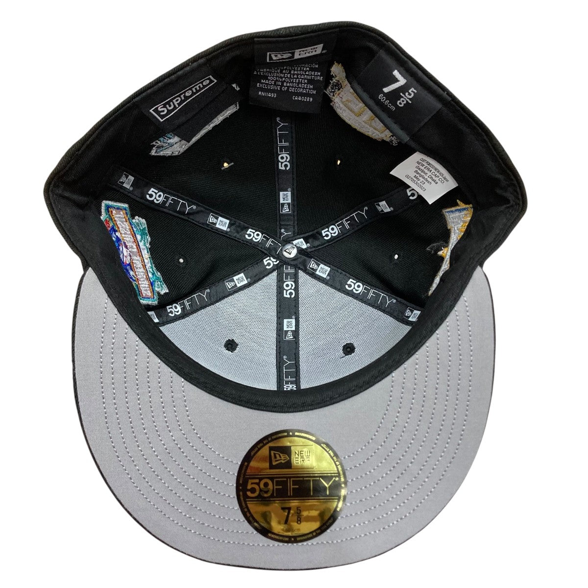 シュプリームキャップ2019ワッペン付きナイロン6パネルキャップ シュプリーム☆ワッペンキャップ☆Patches 6-Panel (Supreme/キャップ