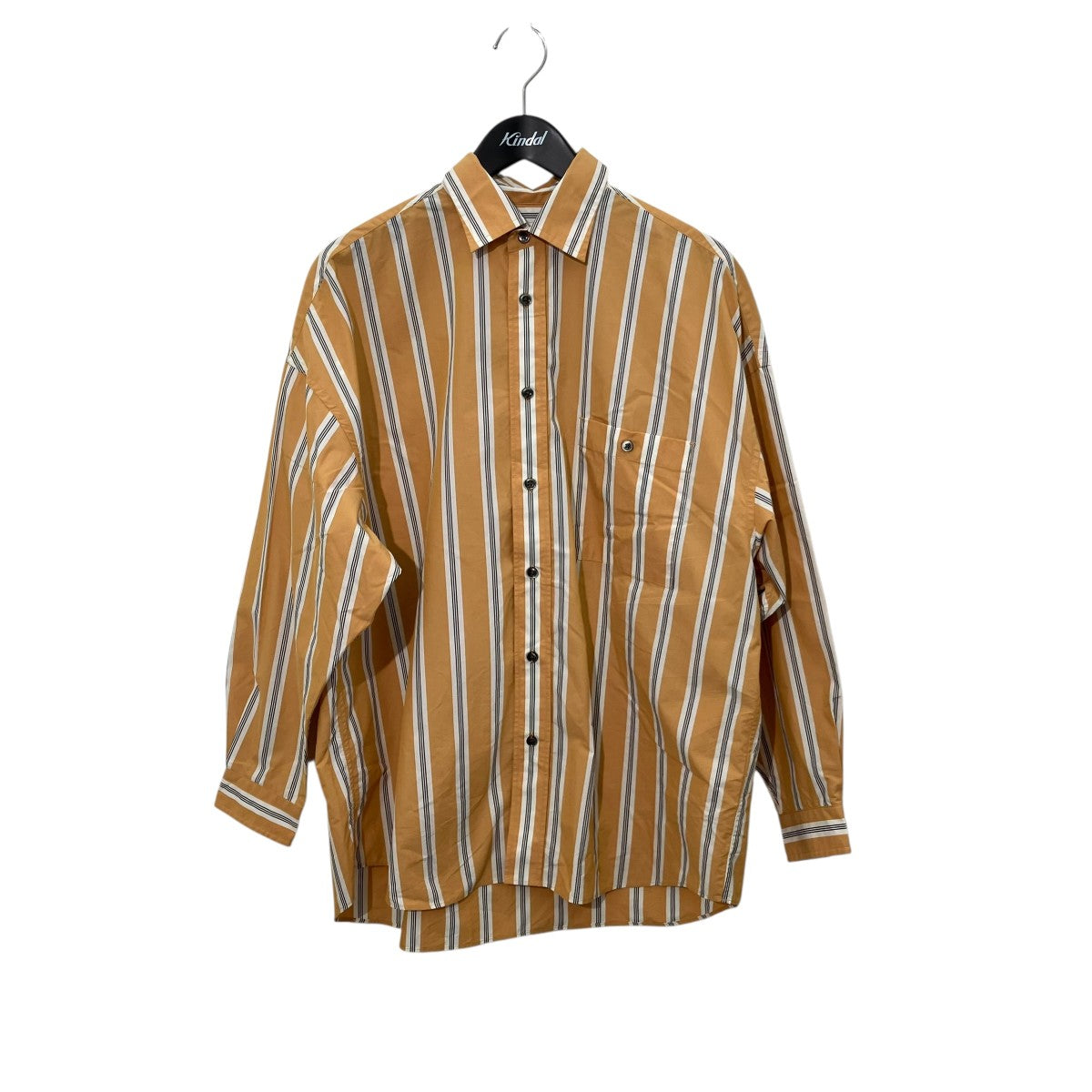 MAISON SPECIAL ストライププライムオーバーシャツ11211311204 古着・中古-1枚目のアイテム画像