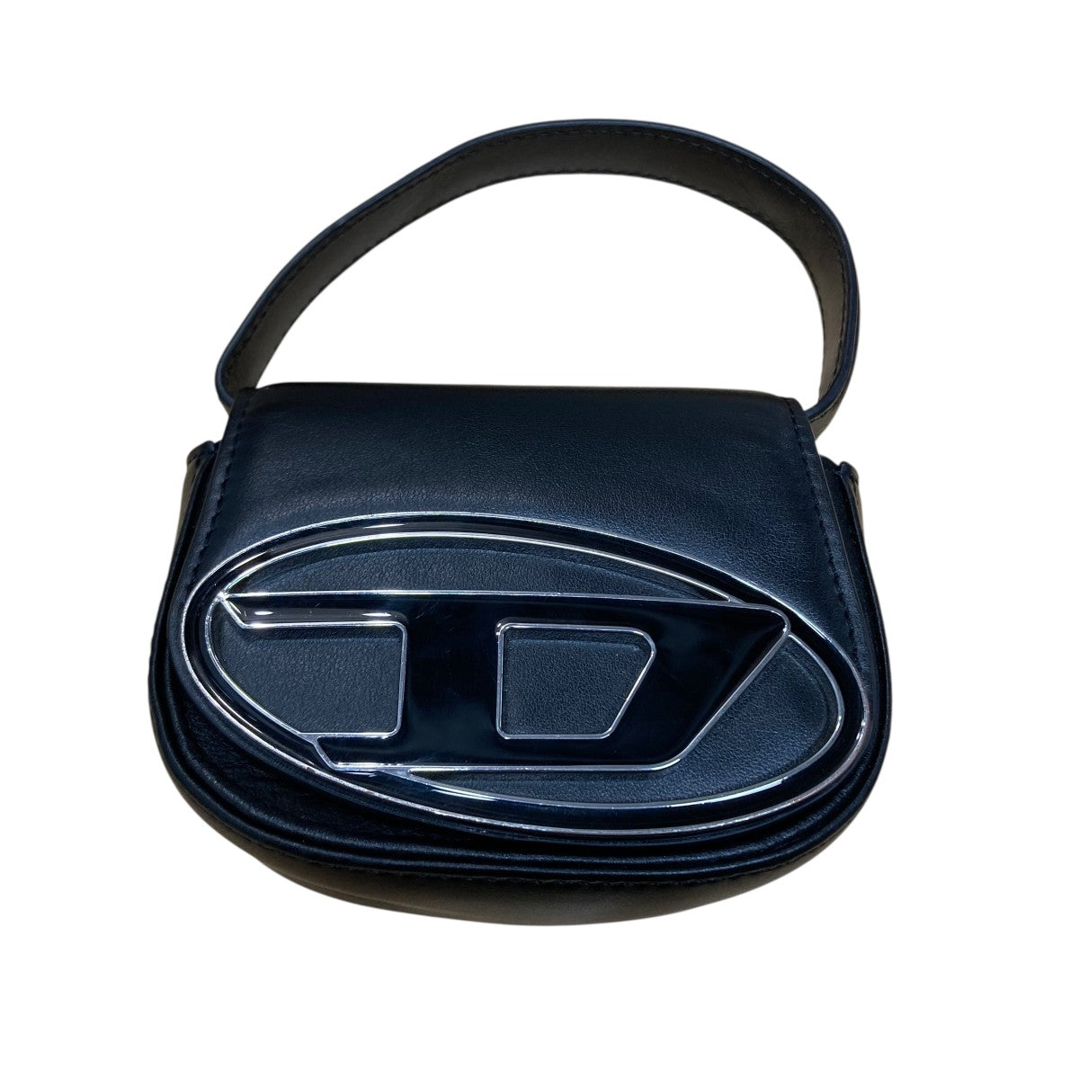 DIESEL(ディーゼル) ロゴショルダーバッグ X08709 ブラック