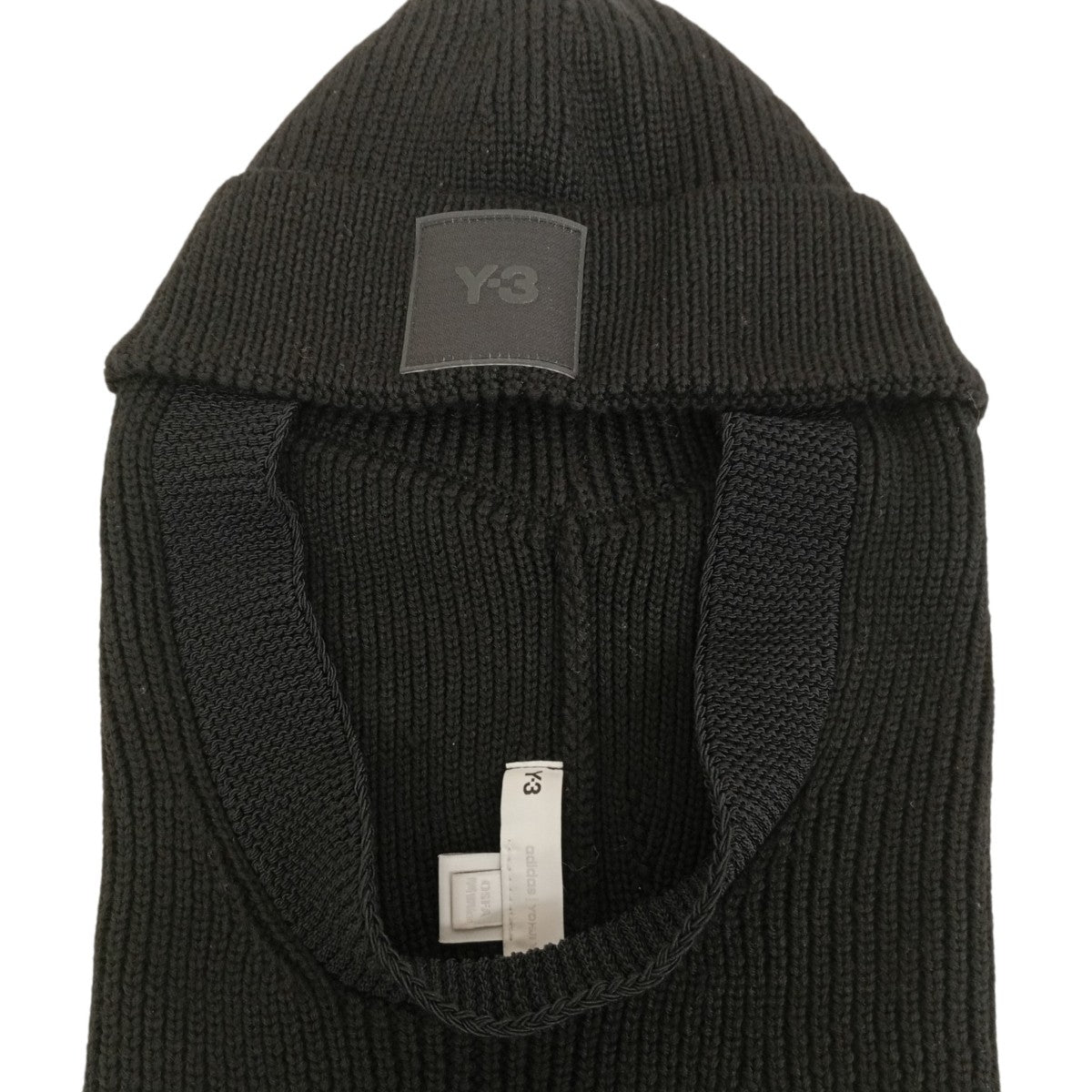Y-3 スヌード付きニット帽 古着・中古-4枚目のアイテム画像